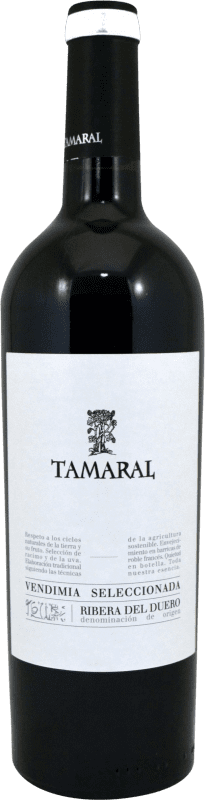 10,95 € Бесплатная доставка | Красное вино Tamaral Дуб D.O. Ribera del Duero Кастилия-Леон Испания Tempranillo — Темпранильо Бутылка 75 cl