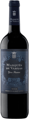 55,95 € Envío gratis | Vino tinto Marqués de Vargas Gran Reserva D.O.Ca. Rioja La Rioja España Tempranillo, Garnacha, Mazuelo Botella 75 cl