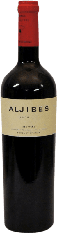 16,95 € 免费送货 | 红酒 Los Aljibes I.G.P. Vino de la Tierra de Castilla 卡斯蒂利亚 - 拉曼恰 西班牙 Syrah 瓶子 75 cl