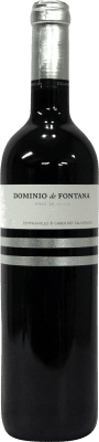 9,95 € 免费送货 | 红酒 Fontana Dominio de Fontana 岁 D.O. Uclés 卡斯蒂利亚 - 拉曼恰 西班牙 Tempranillo, Cabernet Sauvignon 瓶子 75 cl