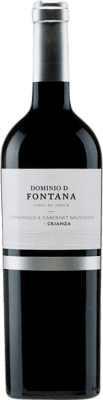 6,95 € Kostenloser Versand | Rotwein Fontana Dominio de Fontana Crianza — Kurze Fassreifung D.O. Uclés Kastilien-La Mancha Spanien Tempranillo, Cabernet Sauvignon 75 cl