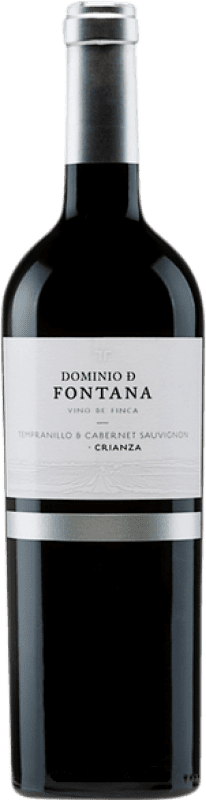 10,95 € Free Shipping | Red wine Fontana Dominio de Fontana Aged D.O. Uclés Castilla la Mancha Spain Tempranillo, Cabernet Sauvignon Bottle 75 cl