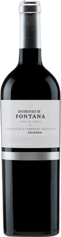 11,95 € Spedizione Gratuita | Vino Rosso Fontana Dominio de Fontana Crianza — Invecchiato in Botte D.O. Uclés Castilla-La Mancha Spagna Tempranillo, Cabernet Sauvignon Bottiglia 75 cl