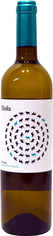 6,95 € Kostenloser Versand | Weißwein Fontana Mesta Blanco D.O. Uclés Kastilien-La Mancha Spanien Verdejo Flasche 75 cl