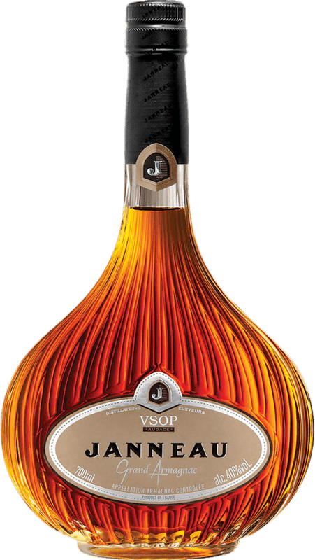 44,95 € Envío gratis | Armagnac Janneau V.S.O.P Francia Botella 70 cl