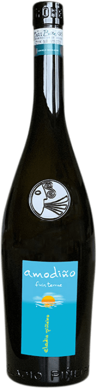 39,95 € 免费送货 | 白酒 Eladio Piñeiro Amodiño Finis Terrae D.O. Rías Baixas 加利西亚 西班牙 Albariño 瓶子 75 cl