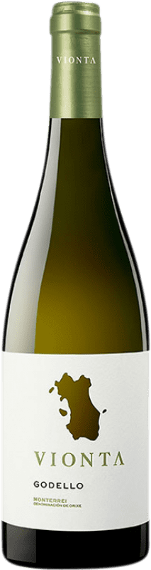 14,95 € Spedizione Gratuita | Vino bianco Vionta D.O. Monterrei Galizia Spagna Godello Bottiglia 75 cl