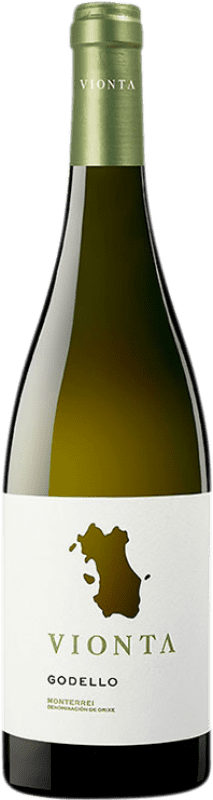 13,95 € Envío gratis | Vino blanco Vionta D.O. Monterrei Galicia España Godello Botella 75 cl