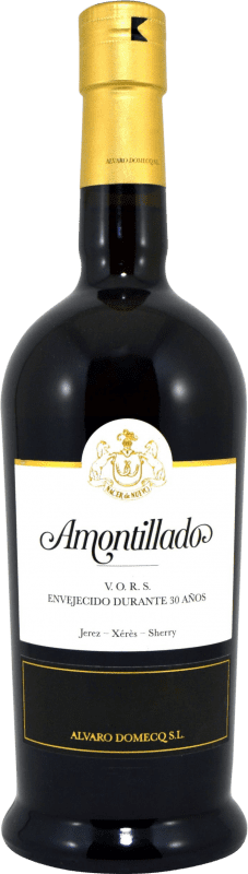 42,95 € Free Shipping | Fortified wine Domecq Amontillado 1730 VORS D.O. Jerez-Xérès-Sherry Andalusia Spain Palomino Fino Bottle 75 cl