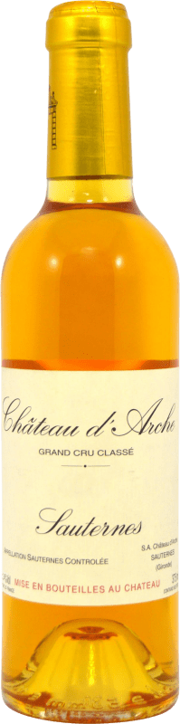 13,95 € 免费送货 | 白酒 Château d'Arche Grand Cru Classé A.O.C. Sauternes 法国 Sémillon, Sauvignon 半瓶 37 cl