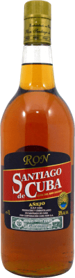 15,95 € 送料無料 | ラム Cuba Ron Santiago de Cuba Añejo キューバ ボトル 1 L