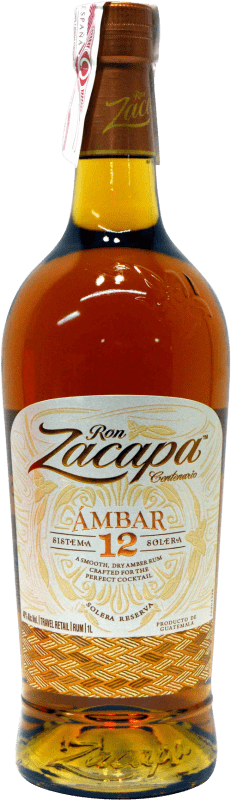 57,95 € Envoi gratuit | Rhum Zacapa Ambar Guatemala 12 Ans 1 L