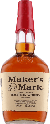 43,95 € Envío gratis | Whisky Bourbon Maker's Mark Estados Unidos 1 L