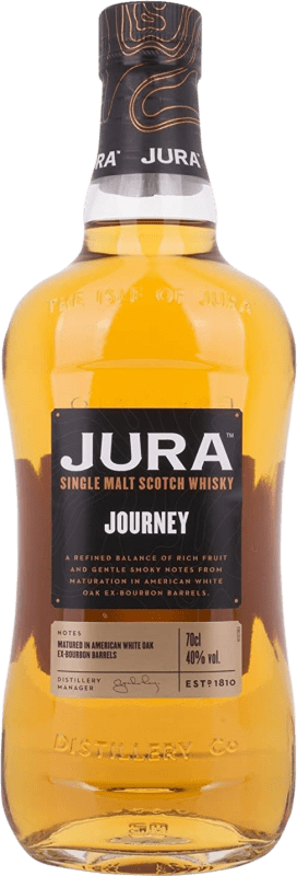 32,95 € Envío gratis | Whisky Single Malt Isle of Jura Journey Reino Unido Botella 70 cl