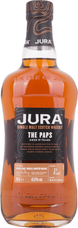 136,95 € Envoi gratuit | Whisky Single Malt Isle of Jura The Paps Royaume-Uni 19 Ans 70 cl