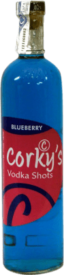 6,95 € 免费送货 | 利口酒 Global Premium Corky's Blueberry 英国 瓶子 70 cl