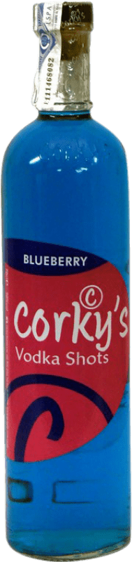 17,95 € Spedizione Gratuita | Liquori Global Premium Corky's Regno Unito 70 cl Blueberry — Mirtilli
