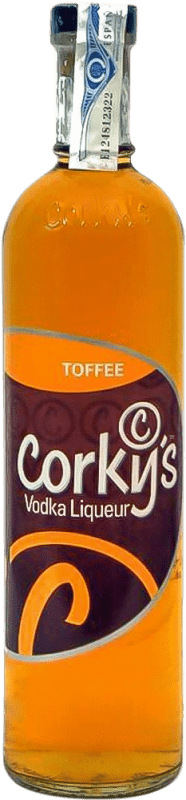 9,95 € 送料無料 | リキュール Global Premium Corky's Toffee イギリス ボトル 70 cl