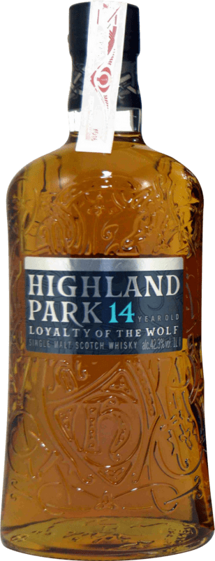 85,95 € Бесплатная доставка | Виски из одного солода Highland Park Loyalty of The Wolf Объединенное Королевство 14 Лет бутылка 70 cl