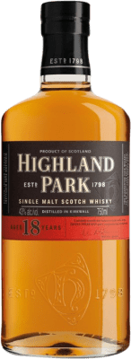 189,95 € Free Shipping | Whisky Single Malt Highland Park Highlands United Kingdom 18 Years Bottle 70 cl