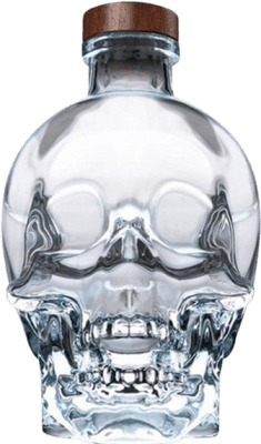 63,95 € Envío gratis | Vodka Brockmans Crystal Head Calavera Canadá 1 L
