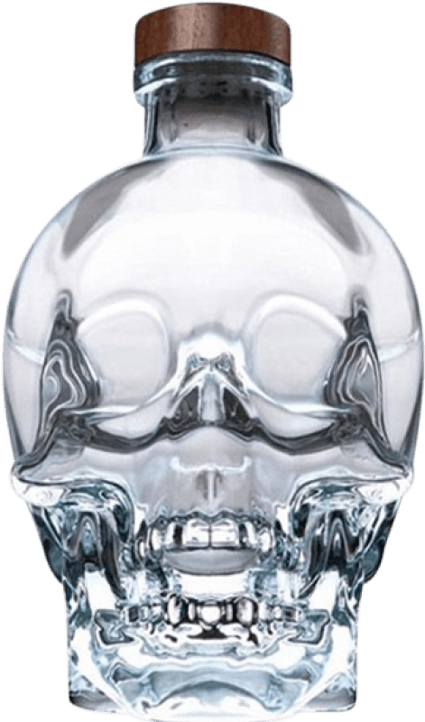 63,95 € Kostenloser Versand | Wodka Brockmans Crystal Head Calavera — Schädel Kanada 1 L