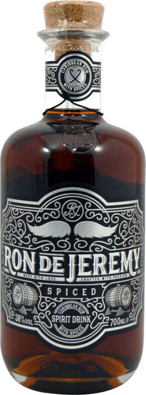 28,95 € Бесплатная доставка | Ром Sloane's Jeremy Spiced Нидерланды бутылка 70 cl