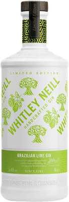 27,95 € Kostenloser Versand | Gin Whitley Neill Lime Brazilian Gin Großbritannien Flasche 70 cl