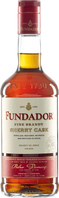 14,95 € Free Shipping | Brandy Pedro Domecq Fundador Sherry Cask D.O. Jerez-Xérès-Sherry Andalusia Spain Bottle 70 cl