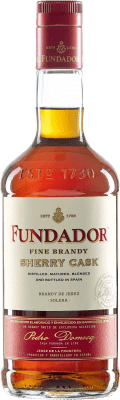 11,95 € 免费送货 | 白兰地 Pedro Domecq Fundador Sherry Cask Finish — 橡木桶陈酿收尾 D.O. Jerez-Xérès-Sherry 安达卢西亚 西班牙 70 cl