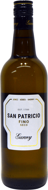 18,95 € Kostenloser Versand | Likörwein Garvey San Patricio D.O. Jerez-Xérès-Sherry Andalusien Spanien Flasche 75 cl