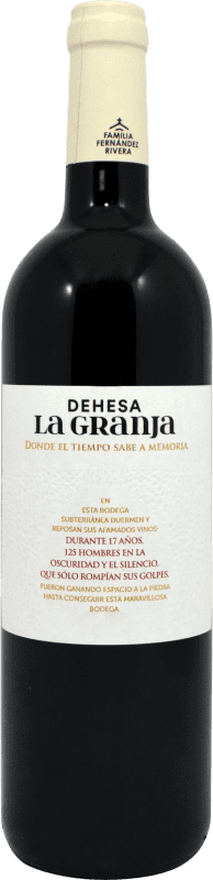 8,95 € 免费送货 | 红酒 Fernández Rivera Dehesa La Granja I.G.P. Vino de la Tierra de Castilla y León 卡斯蒂利亚莱昂 西班牙 Syrah, Cabernet Sauvignon 瓶子 75 cl
