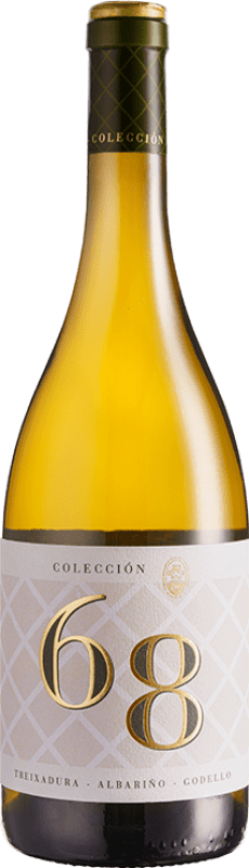 19,95 € Kostenloser Versand | Weißwein Viña Costeira 68 Colección Holzfass D.O. Ribeiro Galizien Spanien Treixadura Flasche 75 cl
