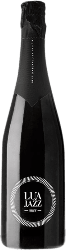 10,95 € 免费送货 | 白起泡酒 Viña Costeira Lua Jazz 香槟 D.O. Ribeiro 加利西亚 西班牙 Treixadura 瓶子 75 cl
