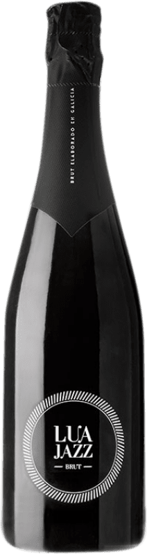 19,95 € Kostenloser Versand | Weißer Sekt Viña Costeira Lua Jazz Brut — Herb D.O. Ribeiro Galizien Spanien Treixadura Flasche 75 cl