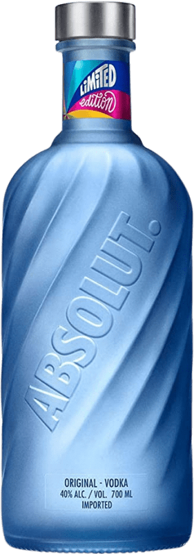 19,95 € 送料無料 | ウォッカ Absolut Movement Edition スウェーデン ボトル 70 cl