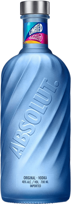 19,95 € Free Shipping | Vodka Absolut Movement Limited Edition Sweden 70 cl