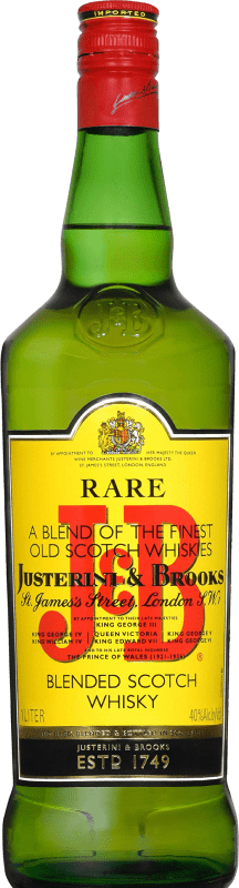 23,95 € Envoi gratuit | Whisky Blend J&B Ecosse Royaume-Uni Bouteille 1 L
