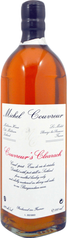 59,95 € 免费送货 | 威士忌单一麦芽威士忌 Michel Couvreur Clearach 苏格兰 法国 瓶子 70 cl