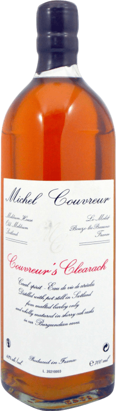 59,95 € Envío gratis | Whisky Single Malt Michel Couvreur Clearach Escocia Francia Botella 70 cl
