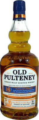 92,95 € 免费送货 | 威士忌单一麦芽威士忌 Old Pulteney 英国 16 岁 瓶子 70 cl