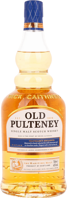 67,95 € Envío gratis | Whisky Single Malt Old Pulteney Vintage Reino Unido Botella 1 L