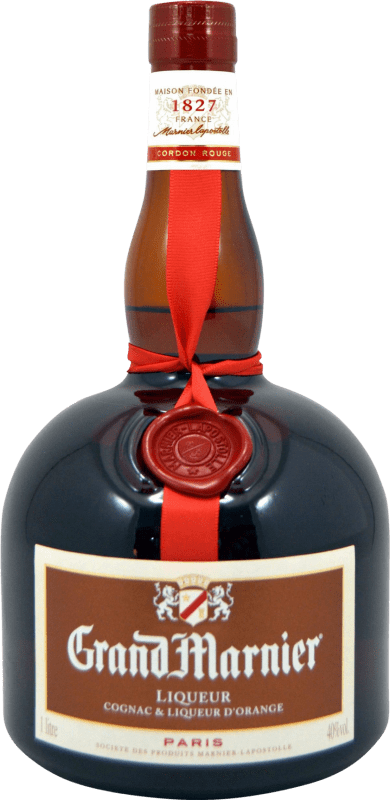 24,95 € Free Shipping | Spirits Grand Marnier Rojo France Bottle 1 L