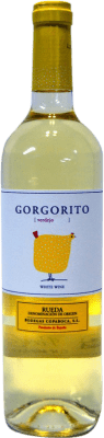 6,95 € Envio grátis | Vinho branco Copaboca Gorgorito D.O. Rueda Castela e Leão Espanha Verdejo Garrafa 75 cl