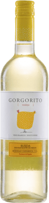 7,95 € 免费送货 | 白酒 Copaboca Gorgorito D.O. Rueda 卡斯蒂利亚莱昂 西班牙 Verdejo 瓶子 75 cl