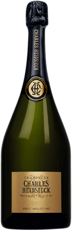 96,95 € Envoi gratuit | Blanc mousseux Charles Heidsieck Millésimé A.O.C. Champagne Champagne France Pinot Noir, Chardonnay Bouteille 75 cl