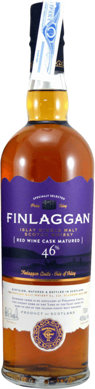 73,95 € Free Shipping | Whisky Single Malt Finlaggan Red Wine Cask Matured United Kingdom Bottle 70 cl