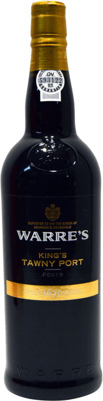 8,95 € Бесплатная доставка | Крепленое вино Warre's King's Tawny I.G. Porto порто Португалия бутылка 75 cl