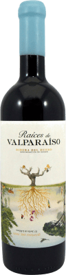 33,95 € Free Shipping | Red wine Valparaíso Raíces D.O. Ribera del Duero Castilla y León Spain Tempranillo Bottle 75 cl