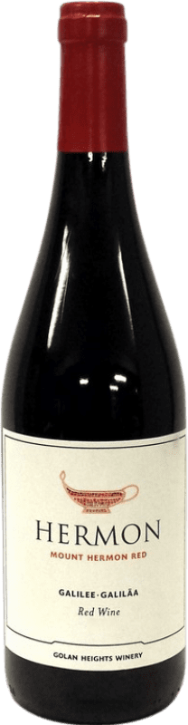 19,95 € Kostenloser Versand | Rotwein Golan Heights Hermon Israel Merlot, Cabernet Sauvignon, Cabernet Franc, Malbec, Petit Verdot Flasche 75 cl